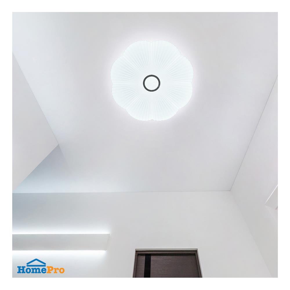 ไฟเพดาน LED SHINING S-CE05000C-102 20 นิ้ว 50 วัตต์ DAYLIGHT/COOL WHITE/WARM WHITE สีขาว