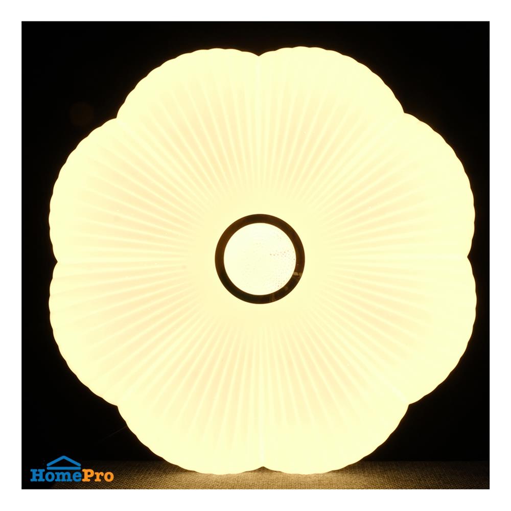 ไฟเพดาน LED SHINING S-CE05000C-102 20 นิ้ว 50 วัตต์ DAYLIGHT/COOL WHITE/WARM WHITE สีขาว