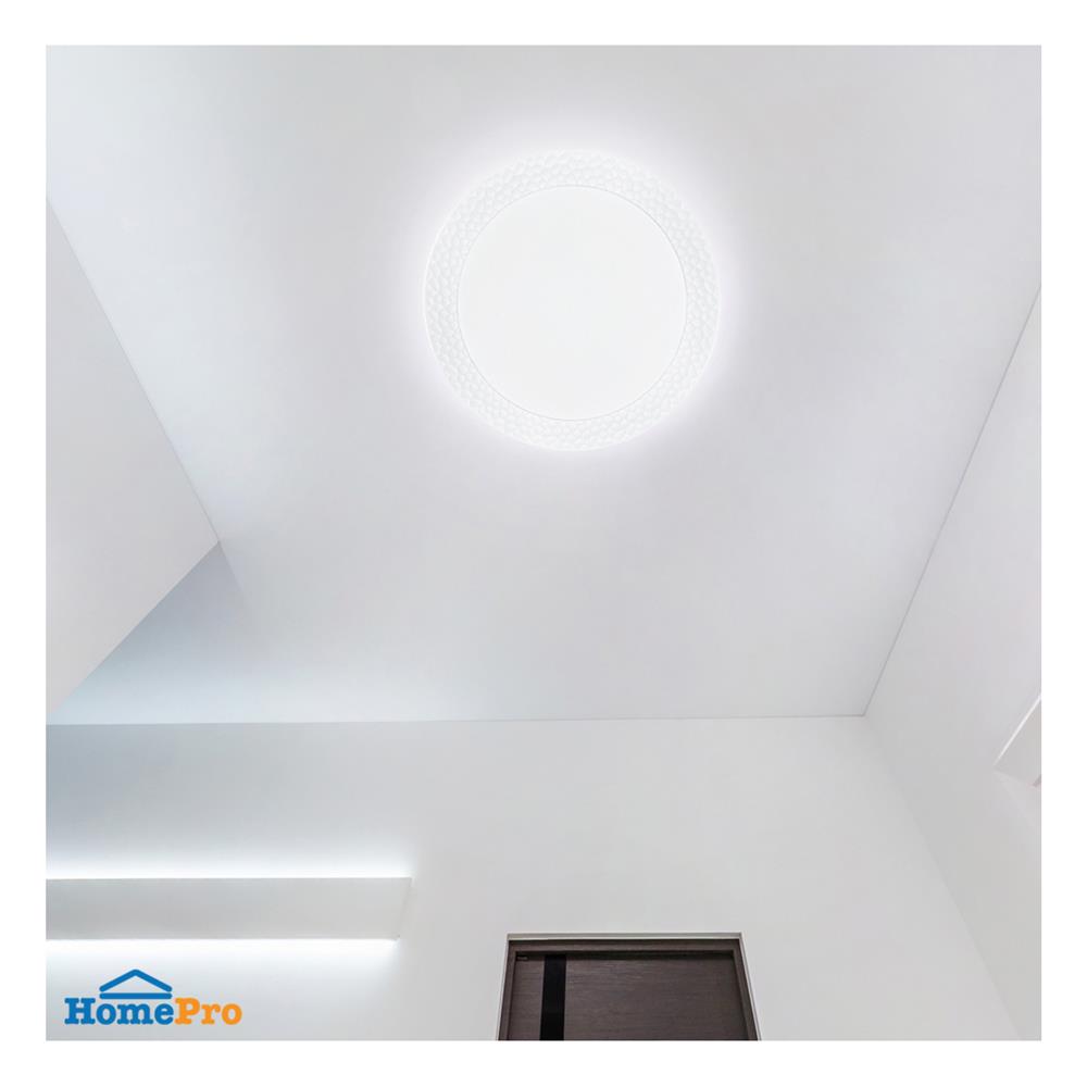 ไฟเพดาน LED SHINING S-CE05000C-101 20 นิ้ว 50 วัตต์ DAYLIGHT/COOL WHITE/WARM WHITE สีขาว