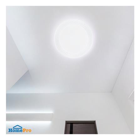 ไฟเพดาน LED SHINING S-CE05000C-101 20 นิ้ว 50 วัตต์ DAYLIGHT/COOL WHITE/WARM WHITE สีขาว_3