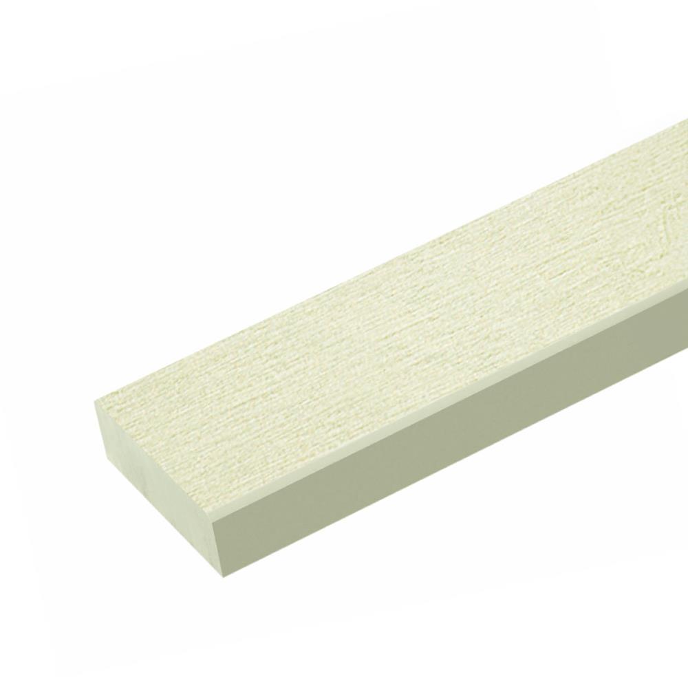 ไม้พื้น DURAONE ลายเสี้ยนพลัส 10x300x2.5 ซม. สีครีม