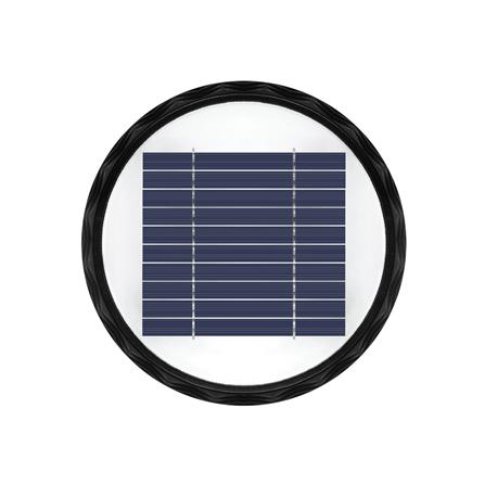 ไฟหัวเสา SOLAR LAMPTAN RAINBOW 40 วัตต์ RGB สีดำ_1