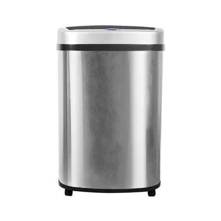 ถังขยะอัจฉริยะ มีล้อ RIN 50 ลิตร สีเงิน_1