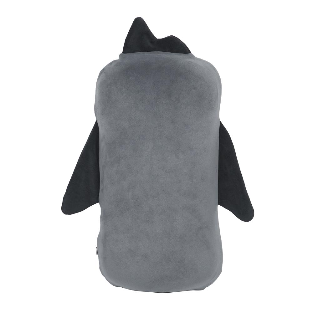 เบาะรองหลัง HOME LIVING STYLE PENGUIN 8X17 นิ้ว สีเทา