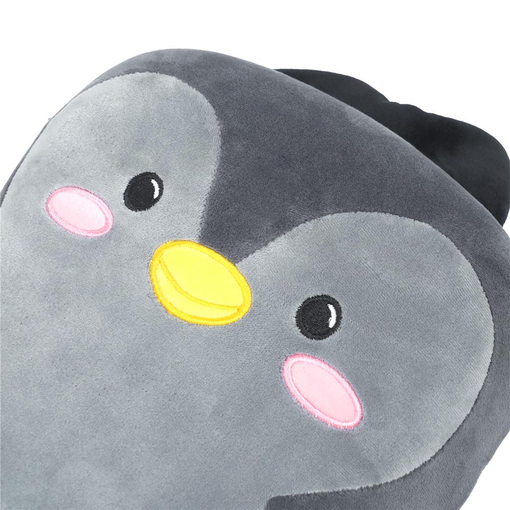 เบาะรองหลัง HOME LIVING STYLE PENGUIN 8X17 นิ้ว สีเทา