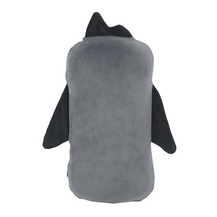 เบาะรองหลัง HOME LIVING STYLE PENGUIN 8X17 นิ้ว สีเทา_1