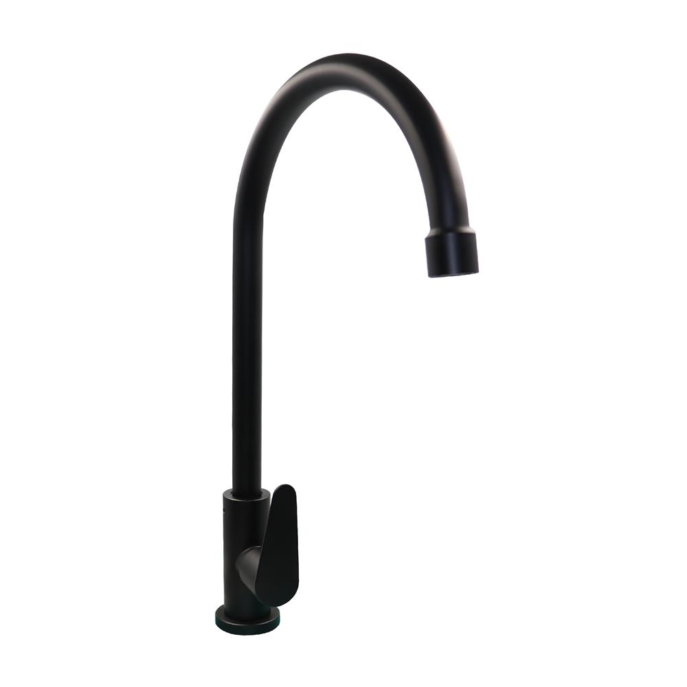 ก๊อกซิงค์เดี่ยวเคาน์เตอร์ HONS FC6001 สีดำ