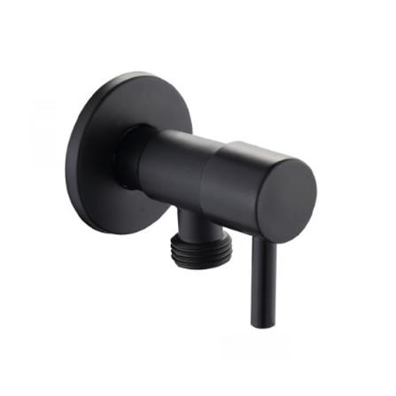 สต็อปวาล์ว 1 ทาง HONS SV6001-1 สีดำ