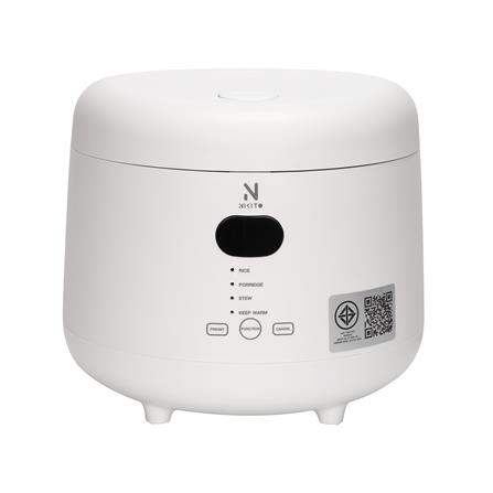 หม้อหุงข้าว DIGITAL NIKITO OT-RA8 สีขาว 1 ลิตร_1