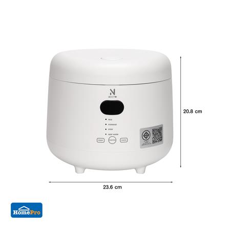 หม้อหุงข้าว DIGITAL NIKITO OT-RA8 สีขาว 1 ลิตร_7