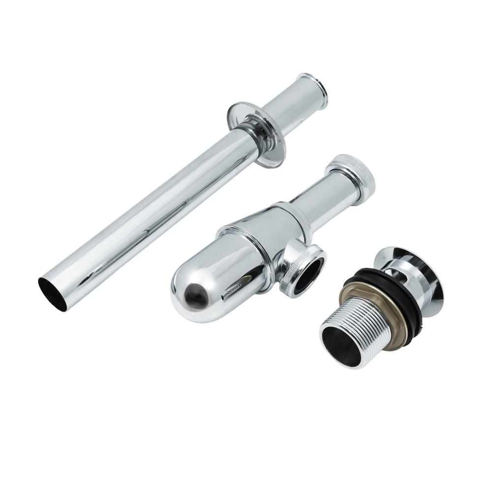 ชุดท่อน้ำทิ้งอ่างล้างหน้ากระปุกพร้อมสะดือ MOYA MY DR-BA02 30 ซม.