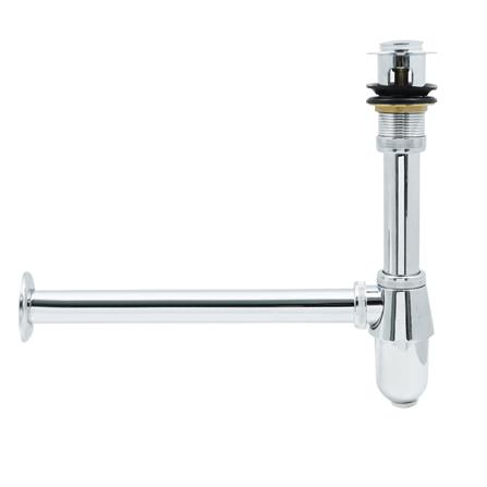 ชุดท่อน้ำทิ้งอ่างล้างหน้ากระปุกพร้อมสะดือ MOYA MY DR-BA02 30 ซม._0