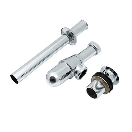 ชุดท่อน้ำทิ้งอ่างล้างหน้ากระปุกพร้อมสะดือ MOYA MY DR-BA02 30 ซม._1