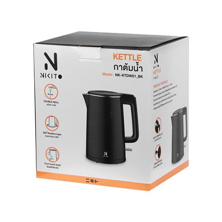 กาต้มน้ำไฟฟ้า NIKITO NK-KTDW01 สีดำ 1.50 ลิตร_6