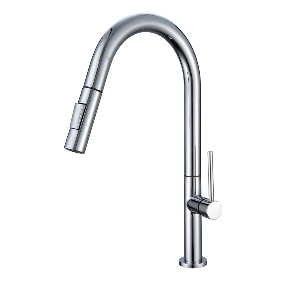 ก๊อกซิงค์เดี่ยวเคาน์เตอร์ RASLAND RA A124-A786 สีโครม