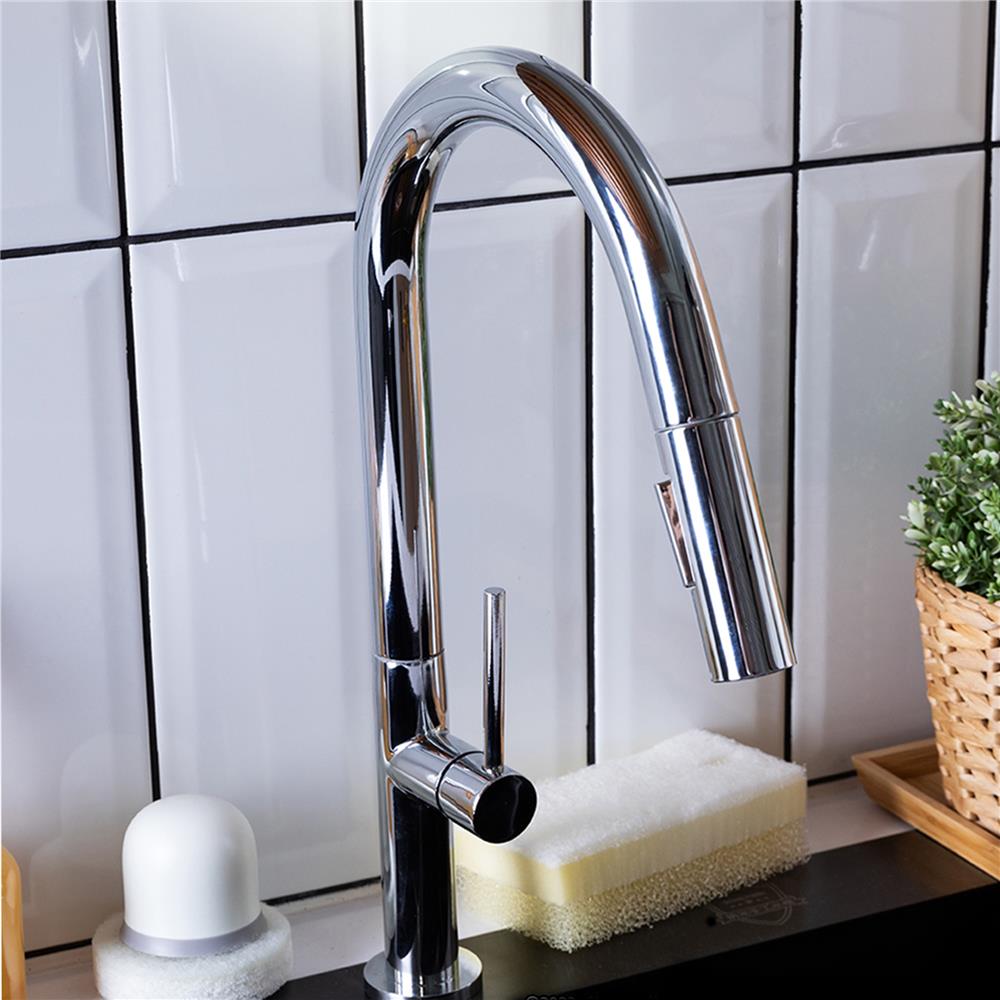 ก๊อกซิงค์เดี่ยวเคาน์เตอร์ RASLAND RA A124-A786 สีโครม