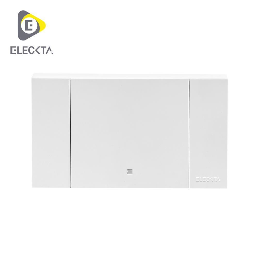 ชุดสวิตช์ 1 ทาง 1 ช่อง ELECKTA VERVE สีขาว_1