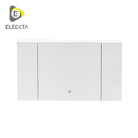 ชุดสวิตช์ 1 ทาง 1 ช่อง ELECKTA VERVE สีขาว