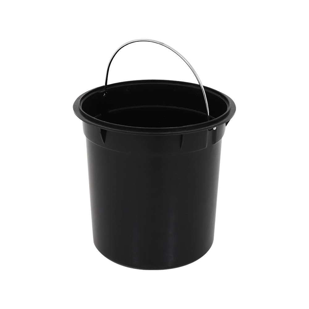 ถังขยะเหยียบกลมฝาไม้ ACCO SYLVAN 5 ลิตร สีขาว