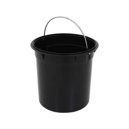 ถังขยะเหยียบกลมฝาไม้ ACCO SYLVAN 5 ลิตร สีขาว_3