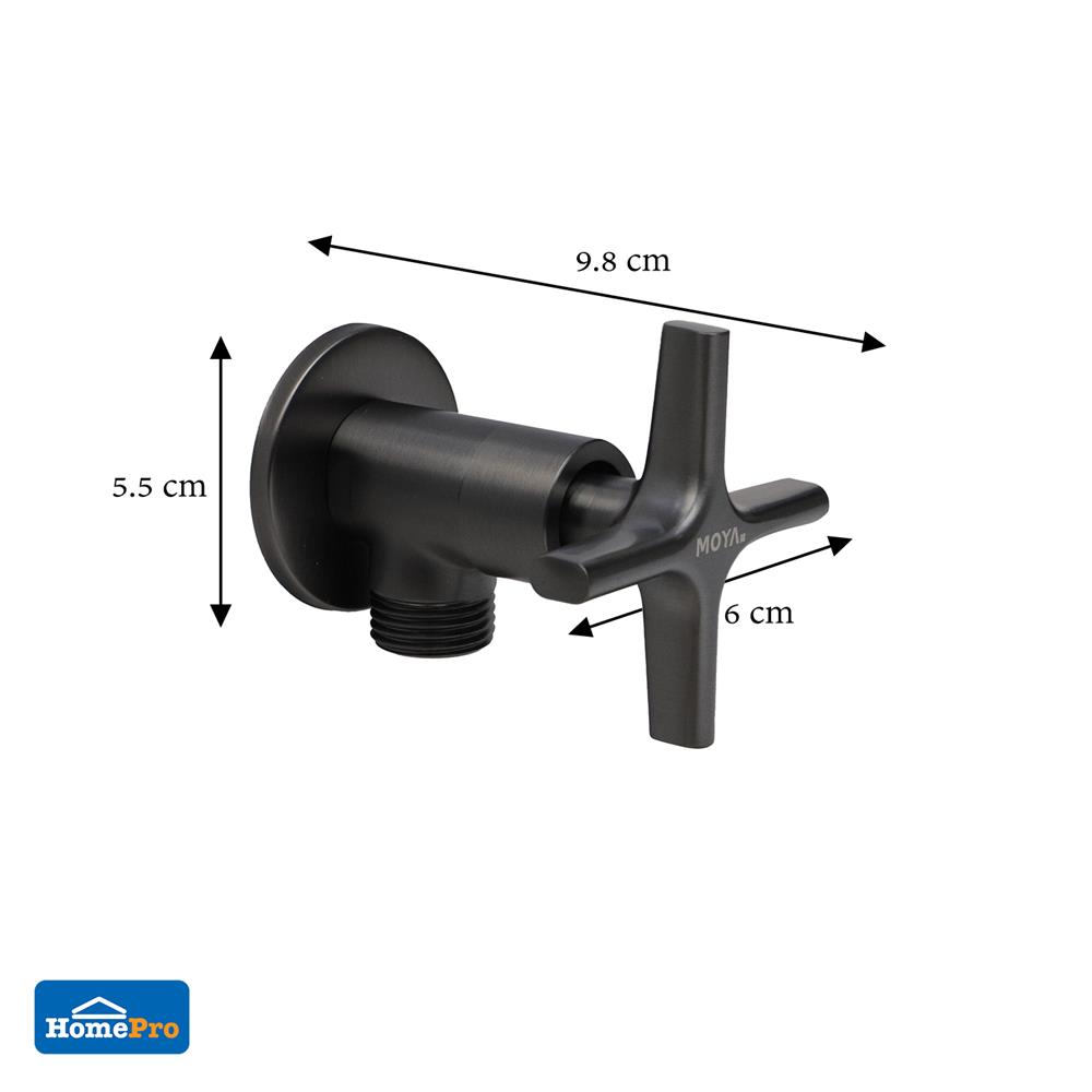 วาล์วฝักบัว 1 ทาง MOYA 3Q6A85280 สีเทา