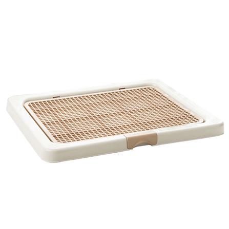 ถาดรองซับสุนัข KANIMAL DOG TRAY ไซซ์ L สีเบจ_0