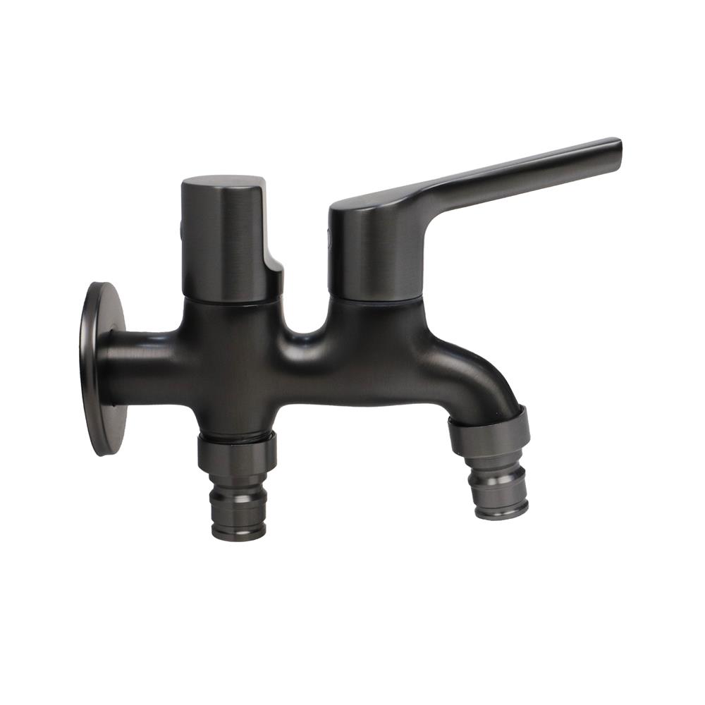 ก๊อกล้างพื้น 2 ทาง MOYA 1064 สีเทา