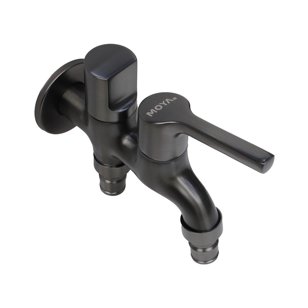 ก๊อกล้างพื้น 2 ทาง MOYA 1064 สีเทา