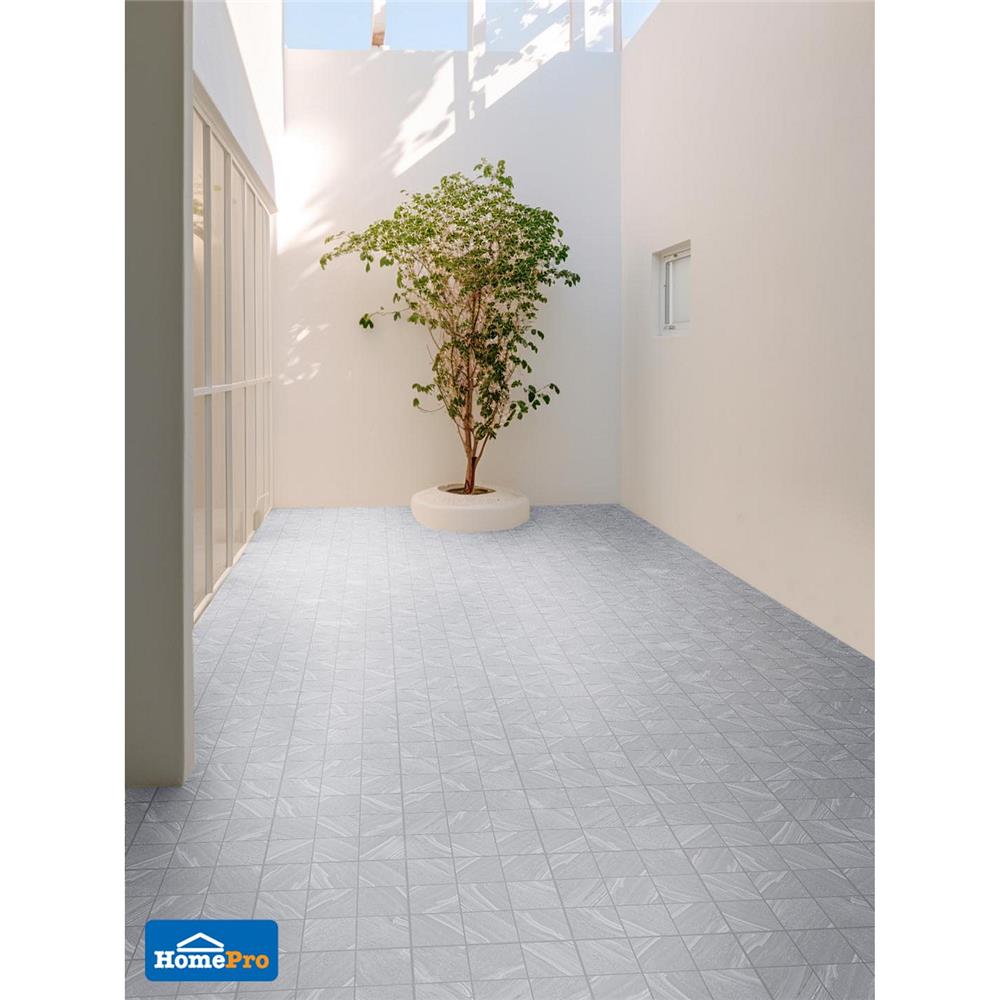 กระเบื้องพื้น 16x16 นิ้ว COTTO เซนทอร์ เทา (ECO) PM 0.96 ตร.ม.