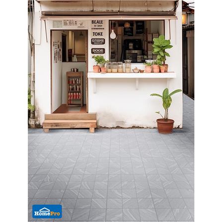 กระเบื้องพื้น 16x16 นิ้ว COTTO เซนทอร์ เทา (ECO) PM 0.96 ตร.ม._4