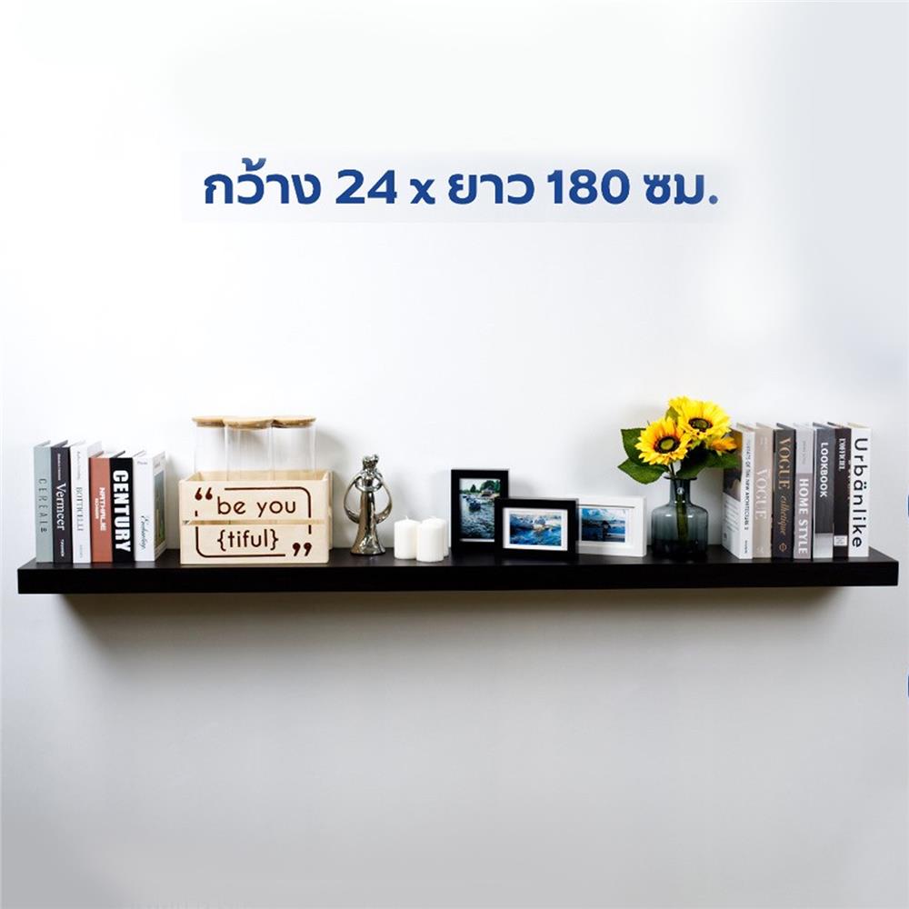 ชั้นแขวนผนัง FASTTECT SS24180-P-WENGE 180 ซม. สีเวงเก้