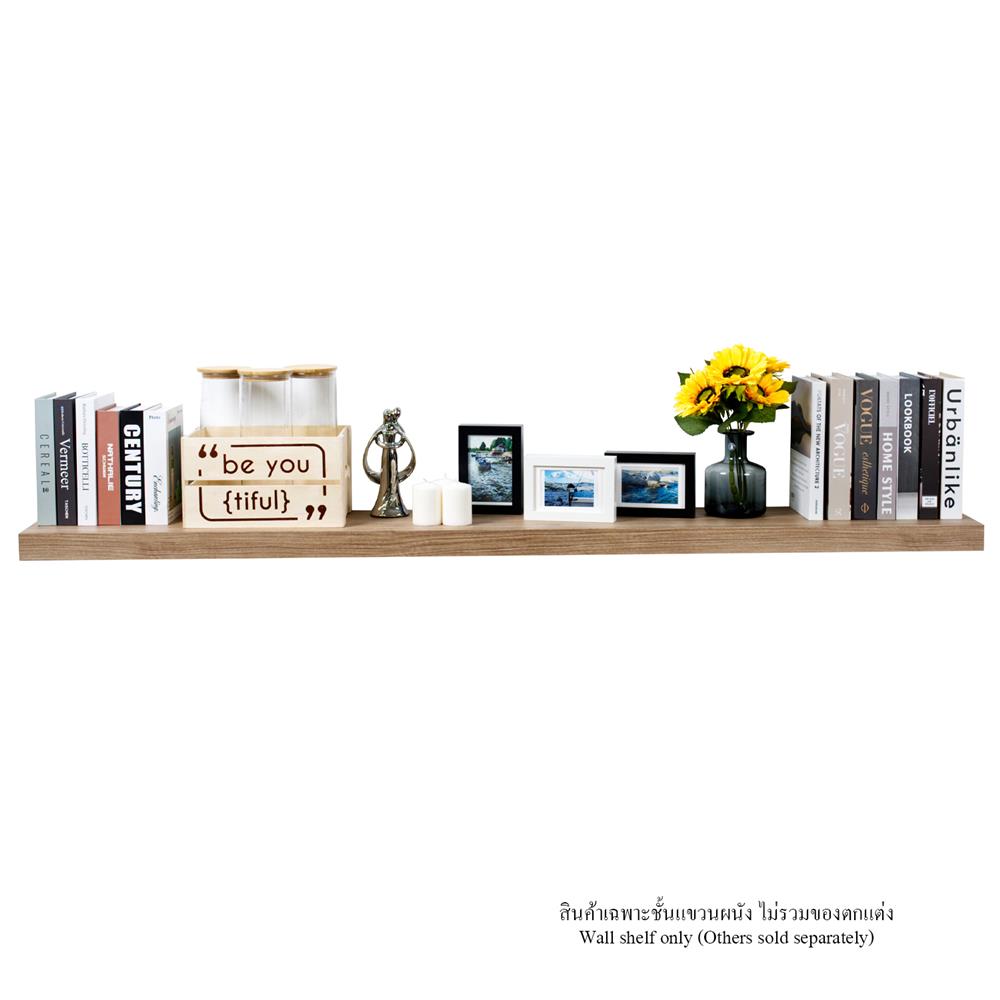 ชั้นแขวนผนัง FASTTECT SS24180-P-WHOAK 180 ซม. สีไวท์โอ๊ค