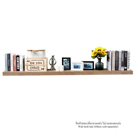 ชั้นแขวนผนัง FASTTECT SS24180-P-WHOAK 180 ซม. สีไวท์โอ๊ค