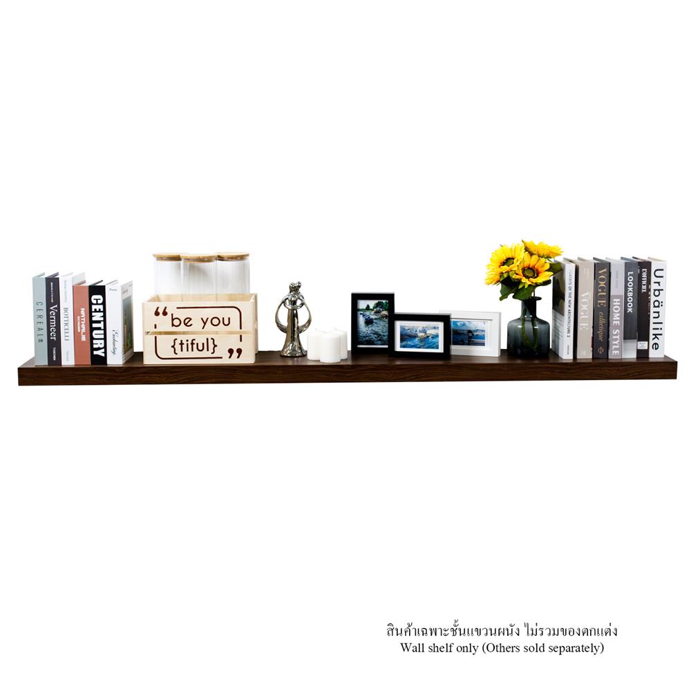 ชั้นแขวนผนัง FASTTECT SS24180-P-OAK 180 ซม. สีโอ๊ค