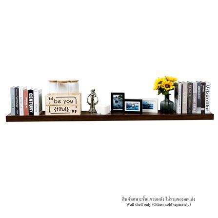 ชั้นแขวนผนัง FASTTECT SS24180-P-OAK 180 ซม. สีโอ๊ค