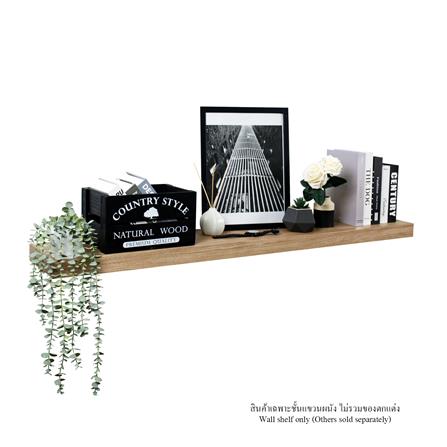 ชั้นแขวนผนัง FASTTECT SS24140-P-WHOAK 140 ซม. สีไวท์โอ๊ค