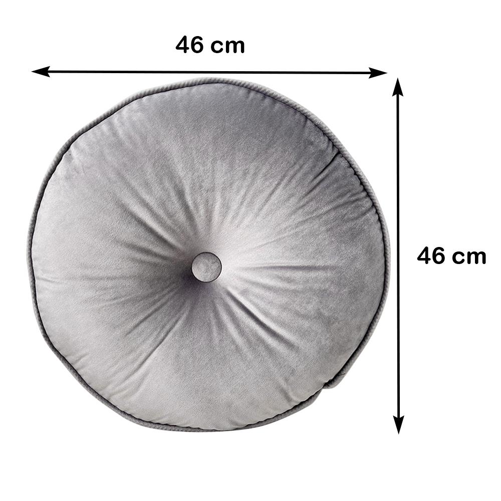 เบาะรองนั่ง HOME LIVING STYLE FUR 18X18 นิ้ว สีเทา