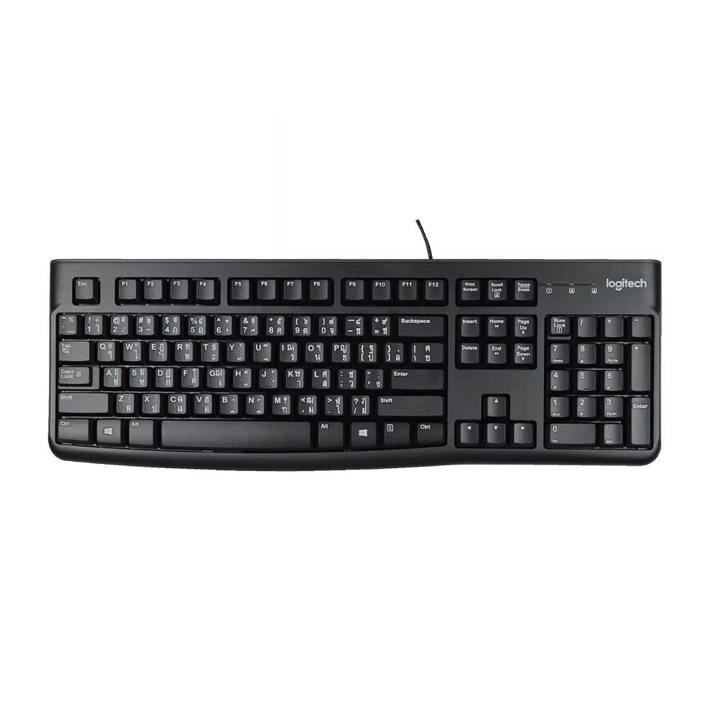 คีย์บอร์ด LOGITECH K120 สีดำ