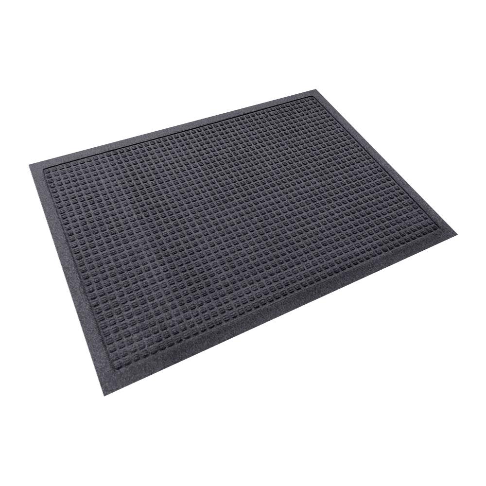 พรมเช็ดเท้าดักฝุ่น KLEEN-TEX WHII 146X286 ซม. สีเทาเข้ม