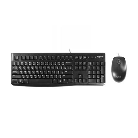 ชุดเมาส์และคีย์บอร์ด LOGITECH MK120 สีดำ