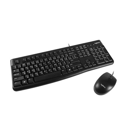 ชุดเมาส์และคีย์บอร์ด LOGITECH MK120 สีดำ_1