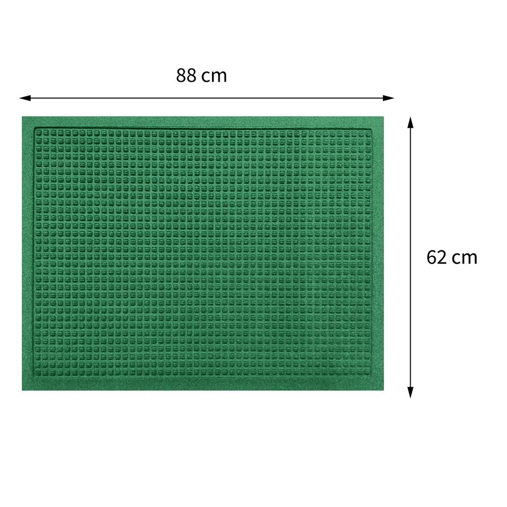 พรมเช็ดเท้าดักฝุ่น KLEEN-TEX WHII 62X88 ซม. สีเขียว