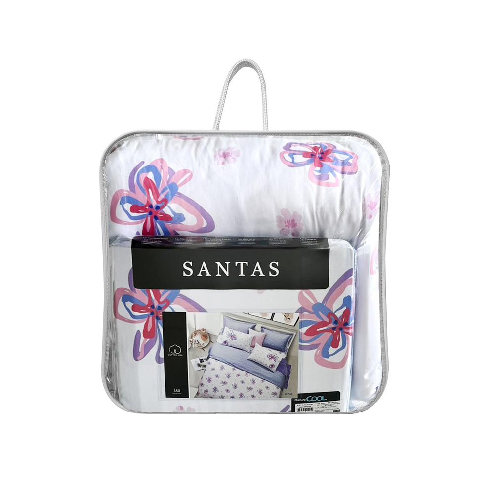 ชุดผ้าปูที่นอน 6 ฟุต 7 ชิ้น SANTAS ALYSSA PI