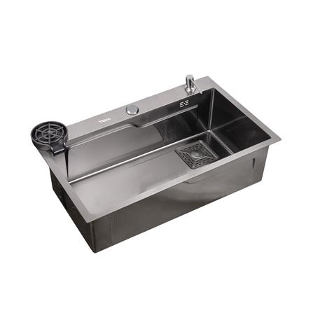 ซิงค์ฝัง 1 หลุม TEKA TQ80 BLACK-PVD W/OVF สีดำ_1