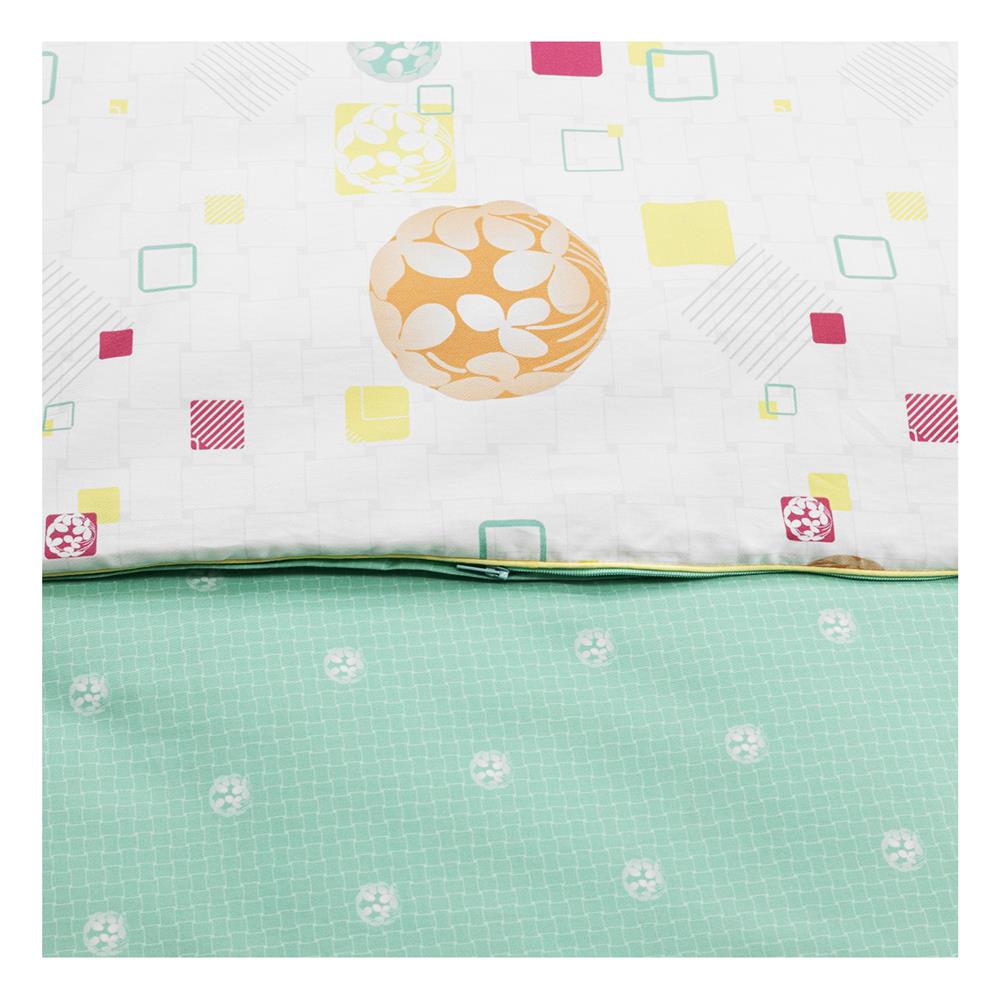 ชุดผ้าปูที่นอน 5 ฟุต 7 ชิ้น SANTAS SHAMROCK GN