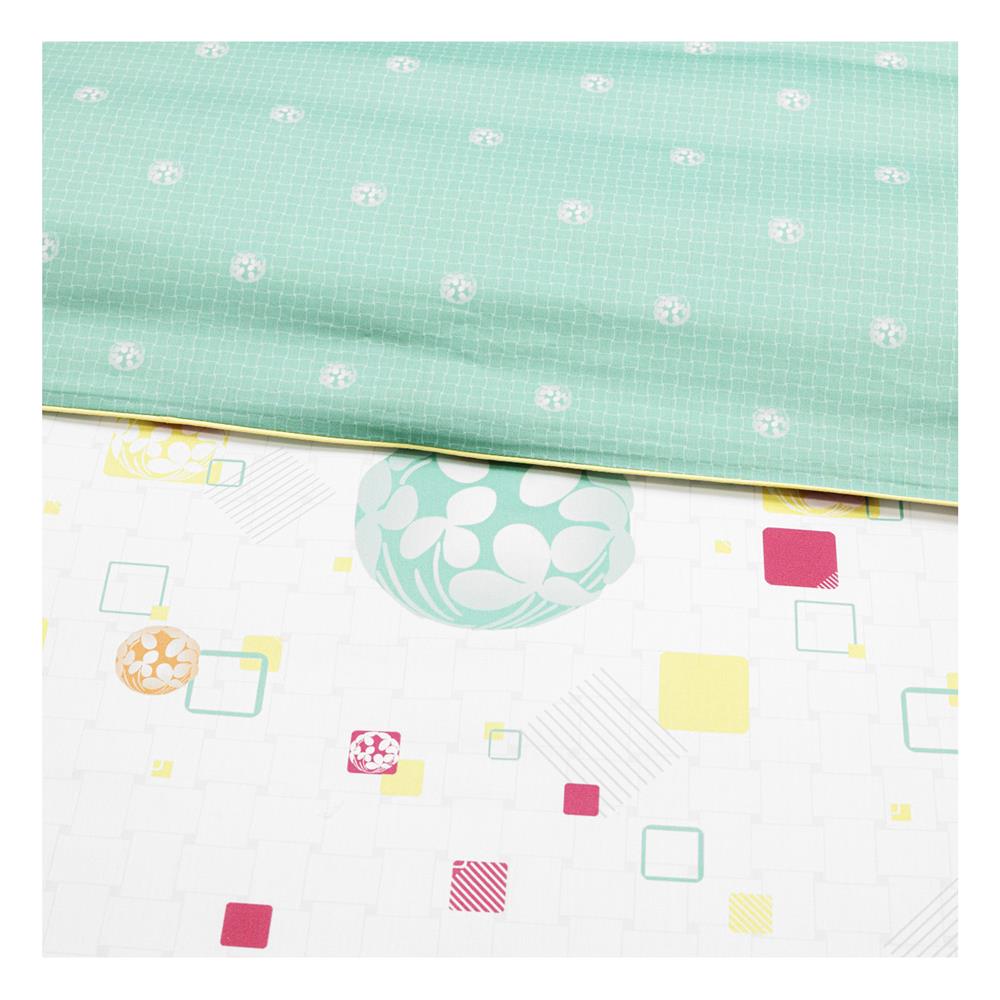 ชุดผ้าปูที่นอน 5 ฟุต 7 ชิ้น SANTAS SHAMROCK GN