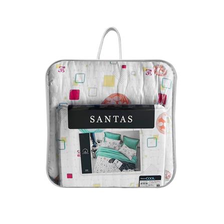 ชุดผ้าปูที่นอน 5 ฟุต 7 ชิ้น SANTAS SHAMROCK GN_5