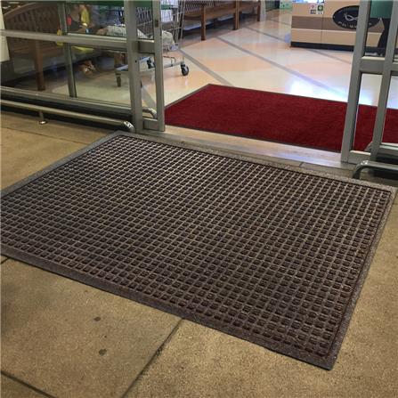 พรมเช็ดเท้าดักฝุ่น KLEEN-TEX WHII 114X174 ซม. สีน้ำตาล_6