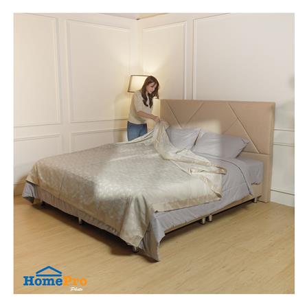 ผ้าคลุมเตียง 6 ฟุต HOME LIVING STYLE SONIC สี TAUPE_4