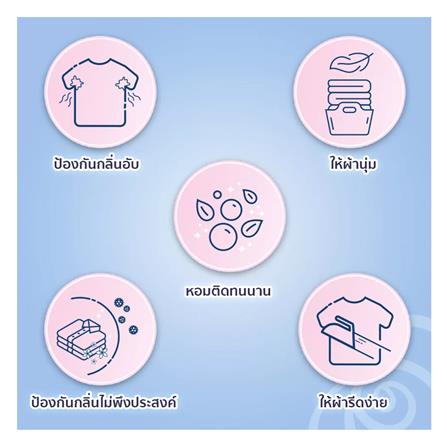 รีฟิลน้ำยาปรับผ้านุ่ม DOWNY 1 ลิตร ซันไรส์เฟรช แพ็กคู่_3